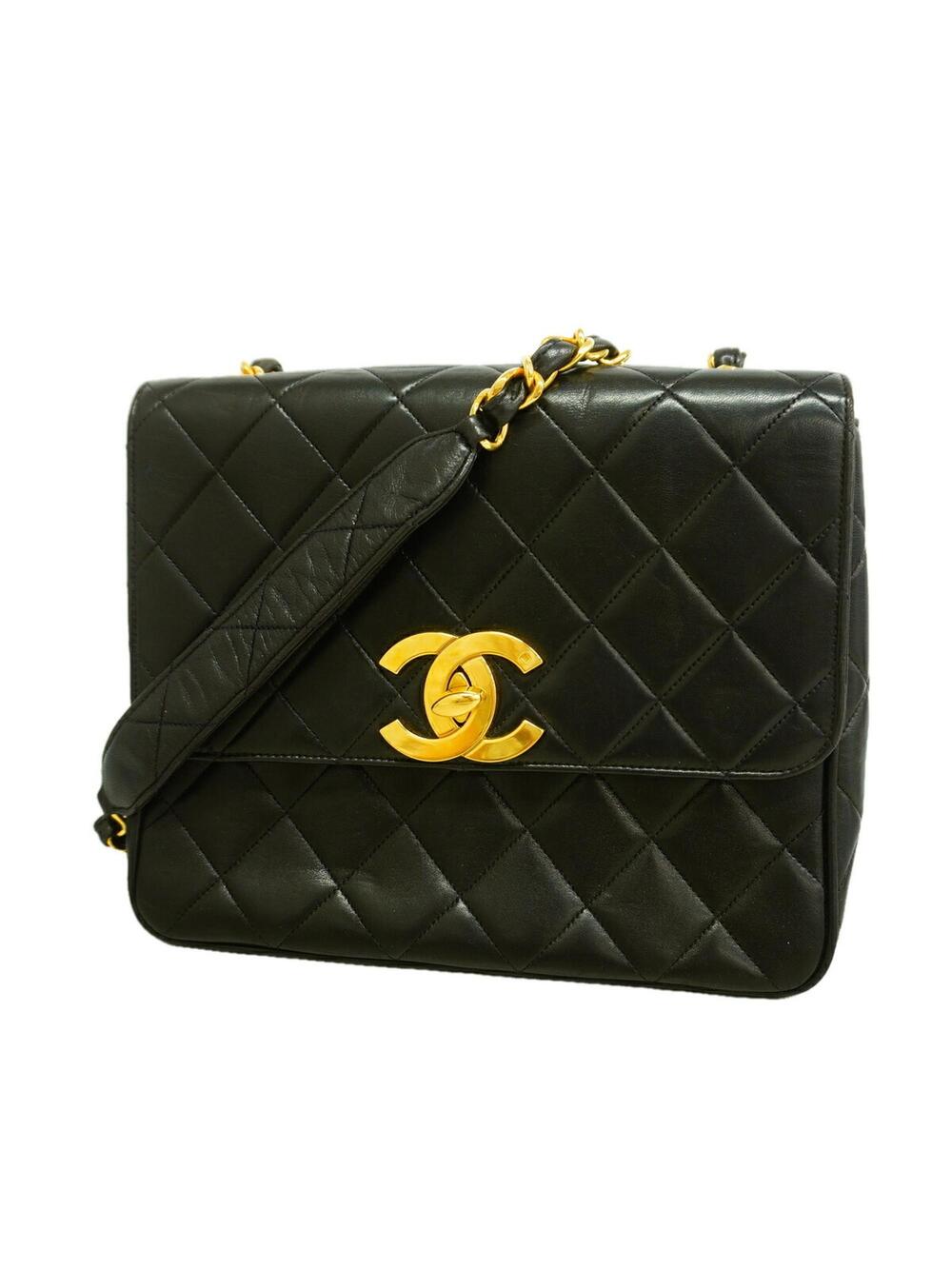 Chanel Vintage Square Cc Flap Bag #376845C37B